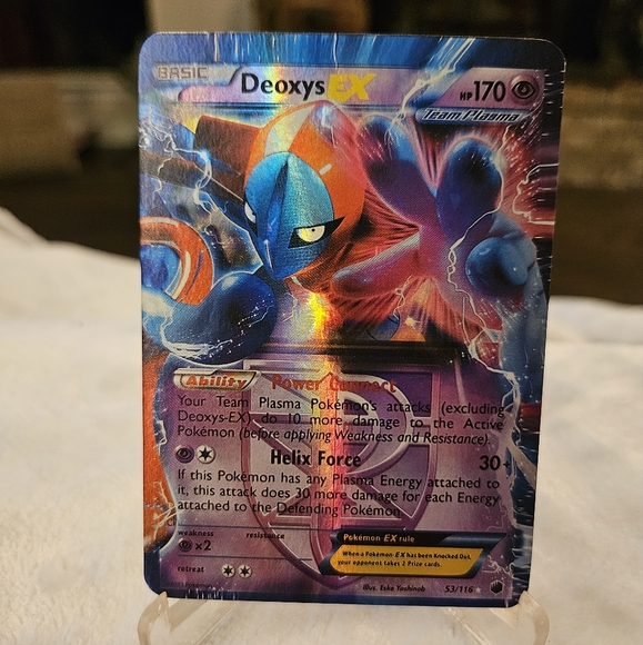 Pokemon Other - Deoxys EX pokemon card